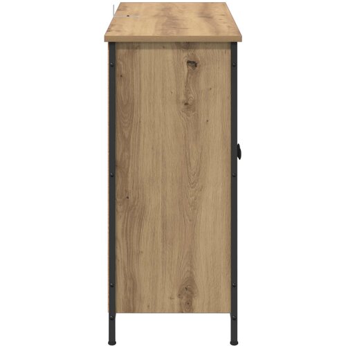  Kreveta Umjetnički hrast 100 x 33 x 75 cm Konstruirano drvo Slike