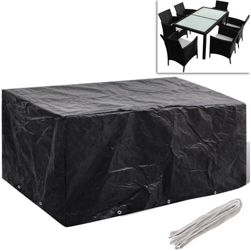 vidaXL Navlaka za vrtni namještaj s 8 ušica 240 x 140 x 90 cm Cijene
