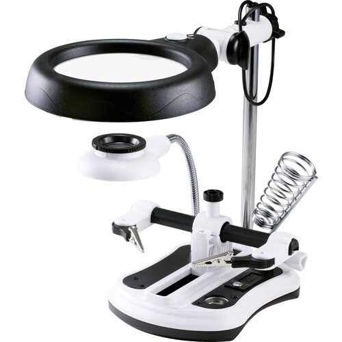 Toolcraft TO-7427316 LED-svetilka z lupo, (20531274) Cene