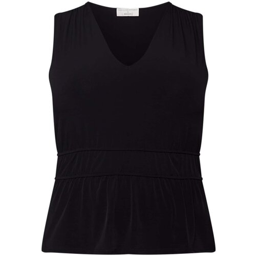 Guido Maria Kretschmer Curvy Collection Top &amp;#039;Enie&amp;#039; črna Slike
