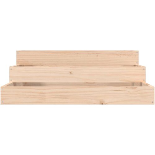 vidaXL visoka greda 78x78x27 cm trdna borovina Cene