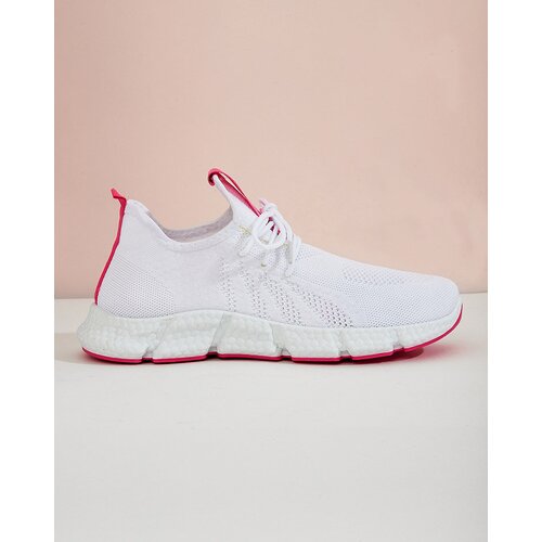 Resti White and pink women's sports shoes Baym - Footwear Cene