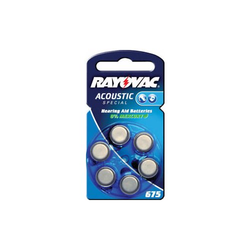 Rayovac ALKALNI BATERIJSKI VLOŽEK HA 675 (PR44) BL/6 ZA SLU&Scaron;NI APARAT Cene