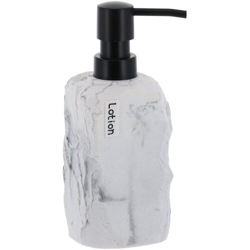 Tendance Dozator za sapun Paola, Efekat kamena, Bijeli, 400 ml Slike