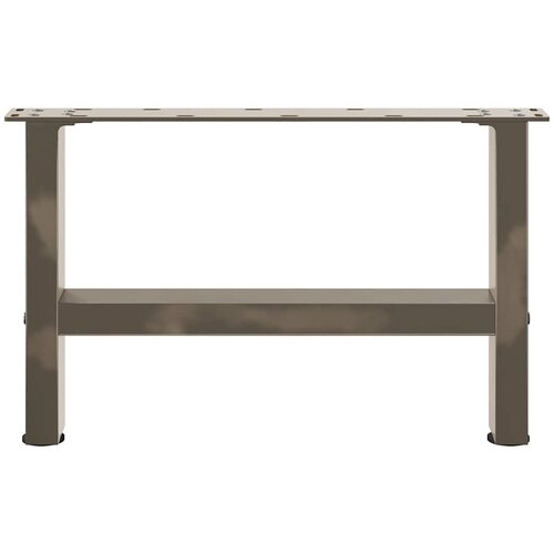  Noge za klub stolić prirodni čelik 2 kom 50 x (30-31) cm čelik Slike