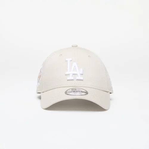 New Era Los Angeles Dodgers MLB Side Patch 9FORTY Adjustable Cap Stone/ White