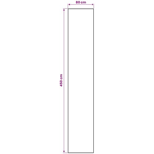  Traka za tepih LESAKA Crno i bijelo 80 x 450 cm Slike
