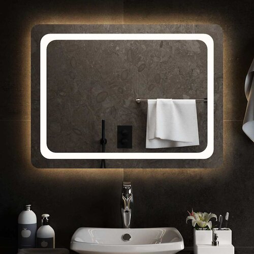  LED kupaonsko ogledalo 80x60 cm Cene