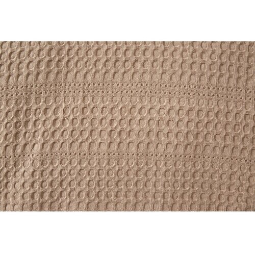  Rjavo bombažno pregrinjalo za zakonsko posteljo 220x240 cm Lotus &amp;ndash; Slike