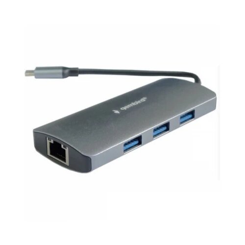 Cablexpert USB-C HUB 3port A-CMU-LAN-05 USB-C - 3xUSB 30./LAN Cene