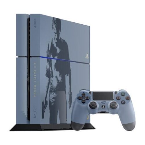  Obnovljen PlayStation 4 1TB Uncharted 4 Limited Edicija + 2 leti garancije Cene