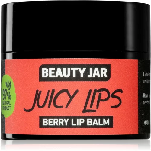 Beauty Jar Juicy Lips hranilni balzam za ustnice 15 ml