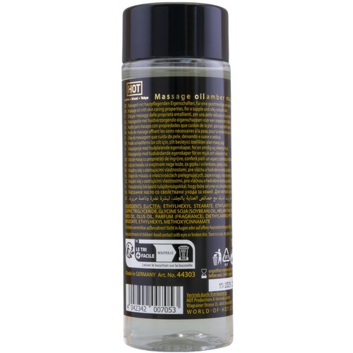 Hot masažno olje za nego kože - jantarni mo&amp;scaron;us (100ml) Slike