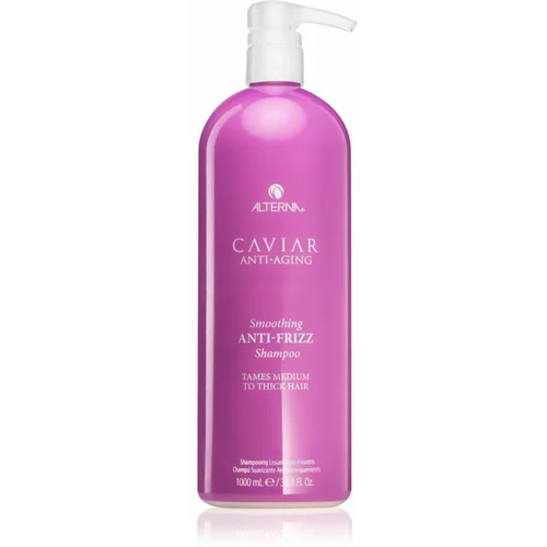Alterna Caviar Anti-Aging Smoothing Anti-Frizz šampon za normalne do goste lase proti krepastim lasem Anti-Frizz Shampoo 1000 ml