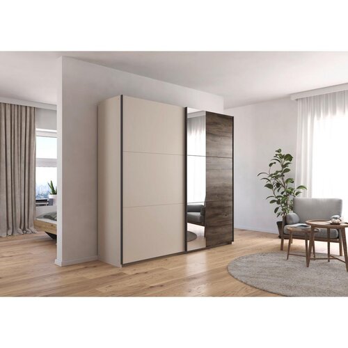 Premium Living Omara Z Drsnimi Vrati Sajo, Barva &amp;Scaron;ampanjca, Barva Hrasta Slike