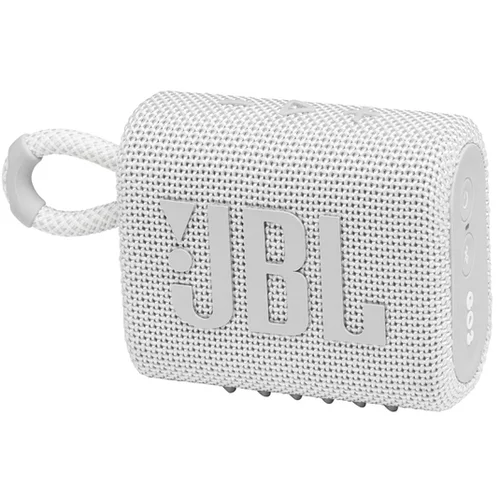 Jbl GO 3 Portable Bluetooth Waterproof zvučnik White