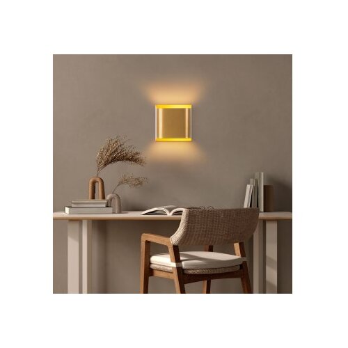 Opviq vall lamp zidna zlatna boja bera 15306 Slike
