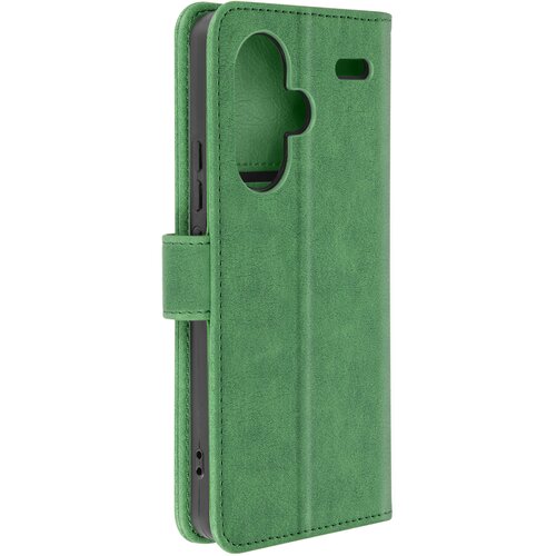AVIZAR torbica s preklopom za xiaomi redmi note 13 pro plus portfelj podpore za videoposnetke, zelena, (5000010336) Cene