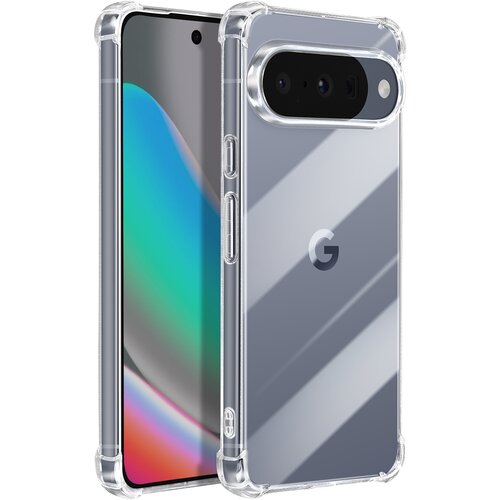 Oem Mayaxess, Ovitek za Google Pixel 10 / 10 Pro iz silikona z ojačanimi vogali, odporen na udarce, Prozorno, (5000208831) Cene