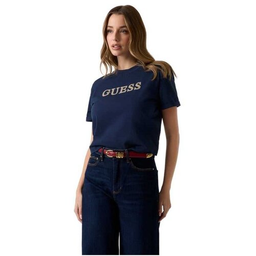 Guess teget ženska majica sa logom Cene