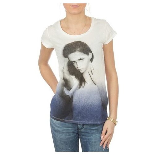 Lee Majice s kratkimi rokavi T-shirt Photo Tee Cloud Dancer L40IAUHA Večbarvna Cene