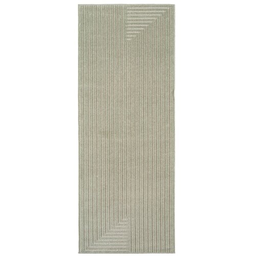 Ayyildiz Carpets Zelen zunanji in notranji tekač 80x250 cm Nova 1202 – Cene