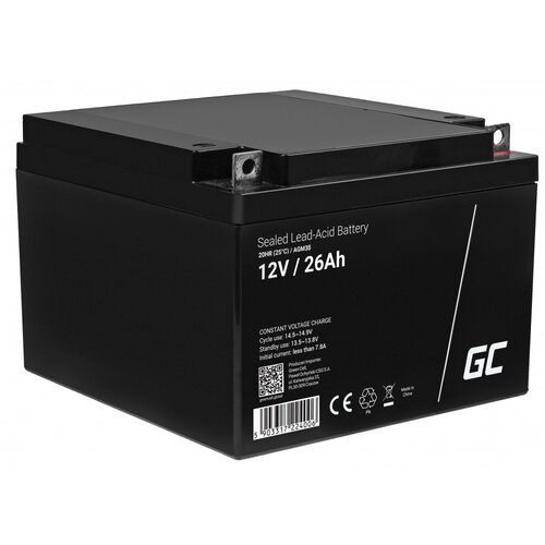Green cell AGM baterija 12V 26Ah Slike