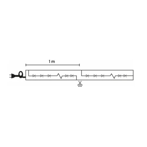  Svetle&amp;amp;#263;e LED crevo, 36LED/m, 13mm, zelena SVC-2L36D/G Slike