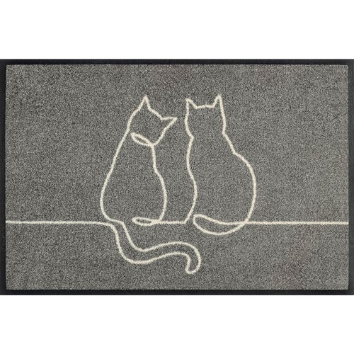 wash+dry PREDPRAŽNIK Lovetails 40/60 cm potiskano siva Cene