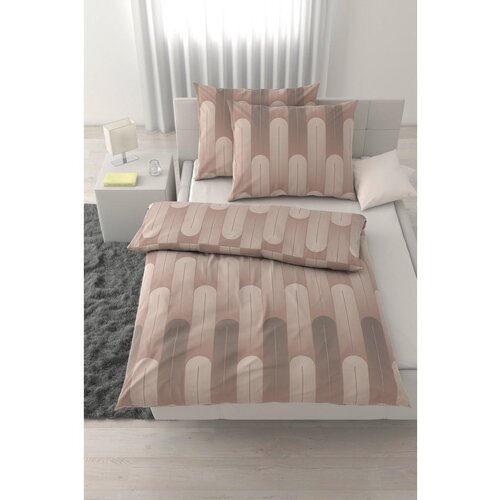 M&amp;ouml;max Posteljnina Veix Xxl, Bež, Saten, 2x60/80, 200/200 Slike