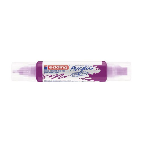 Edding akrilni marker E-5400 double-liner sa dva vrha borovnica ( 12MA54L ) Cene