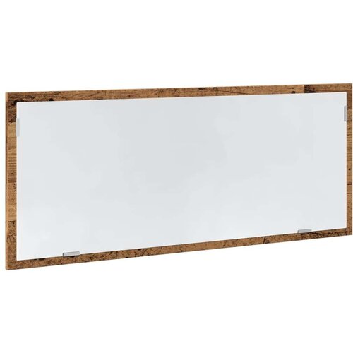 VidaXL LED kupaonsko ogledalo staro drvo 100x8,5x37 cm Slike
