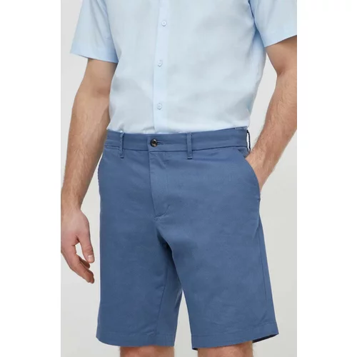 Tommy Hilfiger Kratke hlače moški, mornarsko modra barva