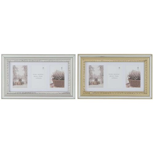  Okvir za sliku DKD Home Decor Luxury zlatan Srebrna Kristal polistiren tradicionalan 46 5 x 2 x 28 5 cm (2 kom.) Cijene