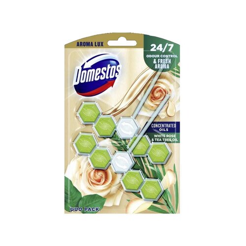 Domestos wc osveživač white tea 2X55G Slike