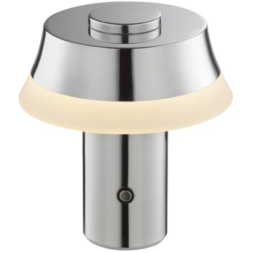 Brilliant LED stona lampa KINICH, prigu&amp;scaron;iva, punjiva, dodirna, LED/2,5W/5V, 2700K, sjajni hrom Slike