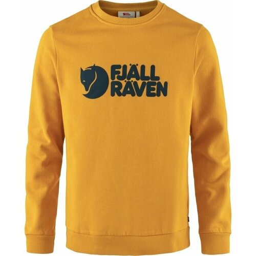 Fjällräven Logo Sweater M Mustard Yellow L Pulover na prostem Cene