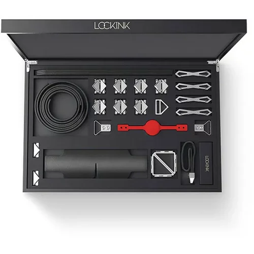 LOCKINK - Bondage & Restraint Set - black
