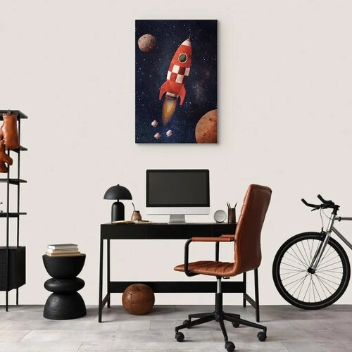  Slika - Into the Unknown by Rocket (1 Part) Vertical 40x60 Standard Slike