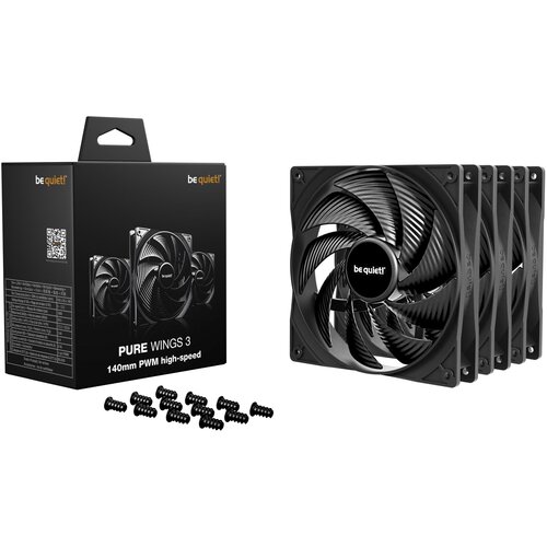 BE QUIET Pure Wings 3 140mm PWM HS Geh&auml;usel&uuml;fter 3-Pack Cijene