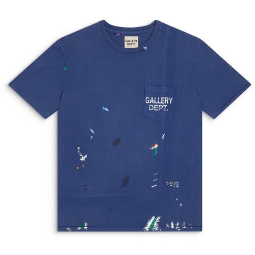 gallery dept Majice s kratkimi rokavi T-SHIRT SOUVENIR TEE NAVY BLUE Modra Cene