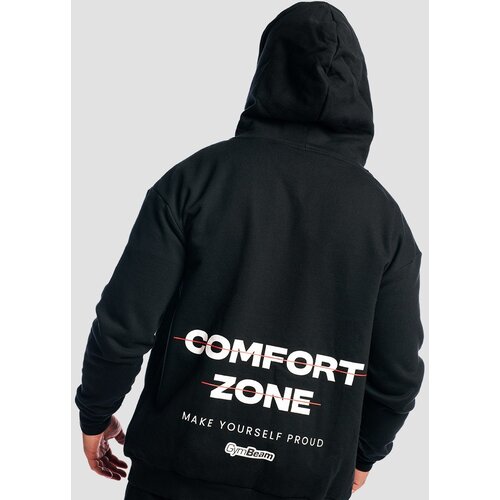 GymBeam zone zip up hoodie black 112147 Slike