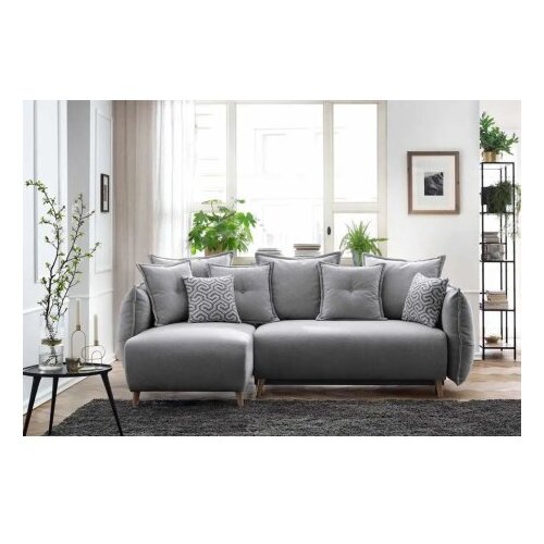 Atelier Del Sofa ugaona garnitura puffy grey Slike