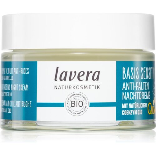 Lavera Basis Sensitiv Q10 nočna krema za obraz s koencimom Q10 50 ml Cene