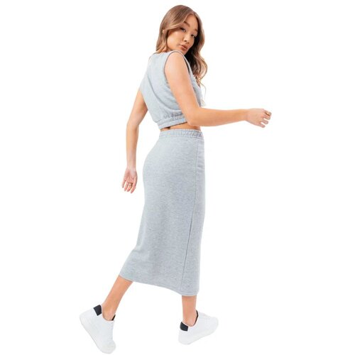 Justhype sweat midi skirt loungewear set labon007 Slike