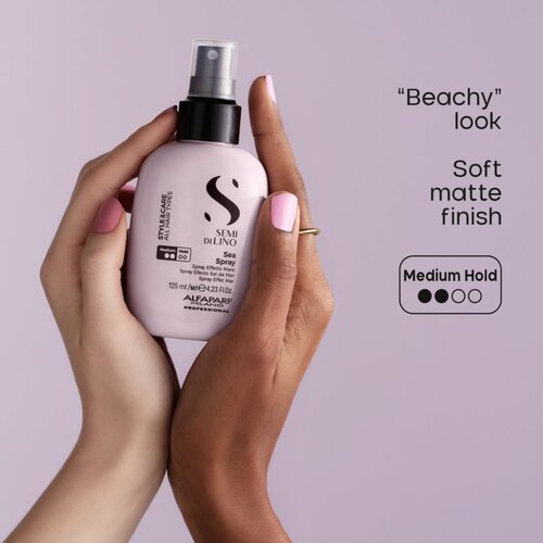ALFAPARF MILANO Semi di Lino Style&amp;amp;Care Sea spray pr&amp;scaron;ilo za teksturo z vsebnostjo soli 125 ml Slike