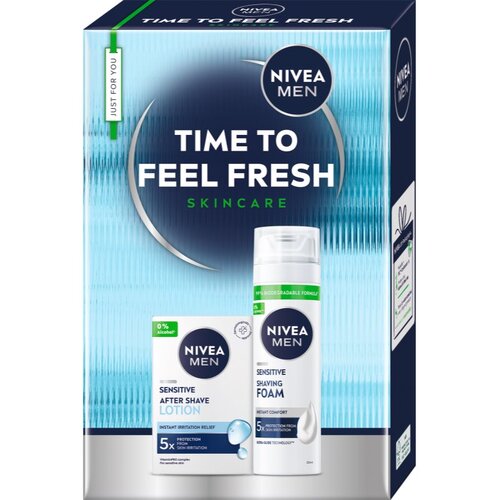 Nivea MEN Time to Feel Fresh poklon set za brijanje Slike