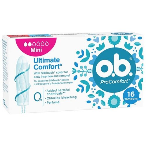 o.b. ob tamponi procomfort mini 16KOM Slike