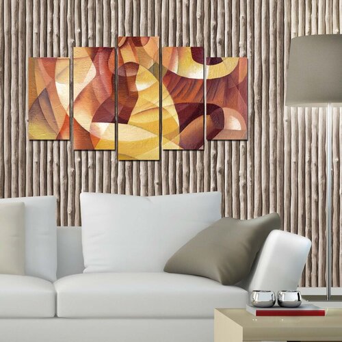 Wallity Set Slika 5ABSMDF-93, 5 Delova Cene