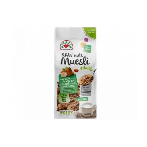  MUSLI JEZGRASTO VOĆE I SEMENKE 250G (1100018907) Slike